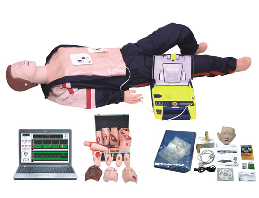 BLS880 電腦高級心肺復(fù)蘇、AED除顫儀、創(chuàng)傷模擬人(計算機(jī)控制,三合一) BLS880 電腦高級心肺復(fù)蘇、AED除顫儀、創(chuàng)傷模擬人(計算機(jī)控制,三合一)